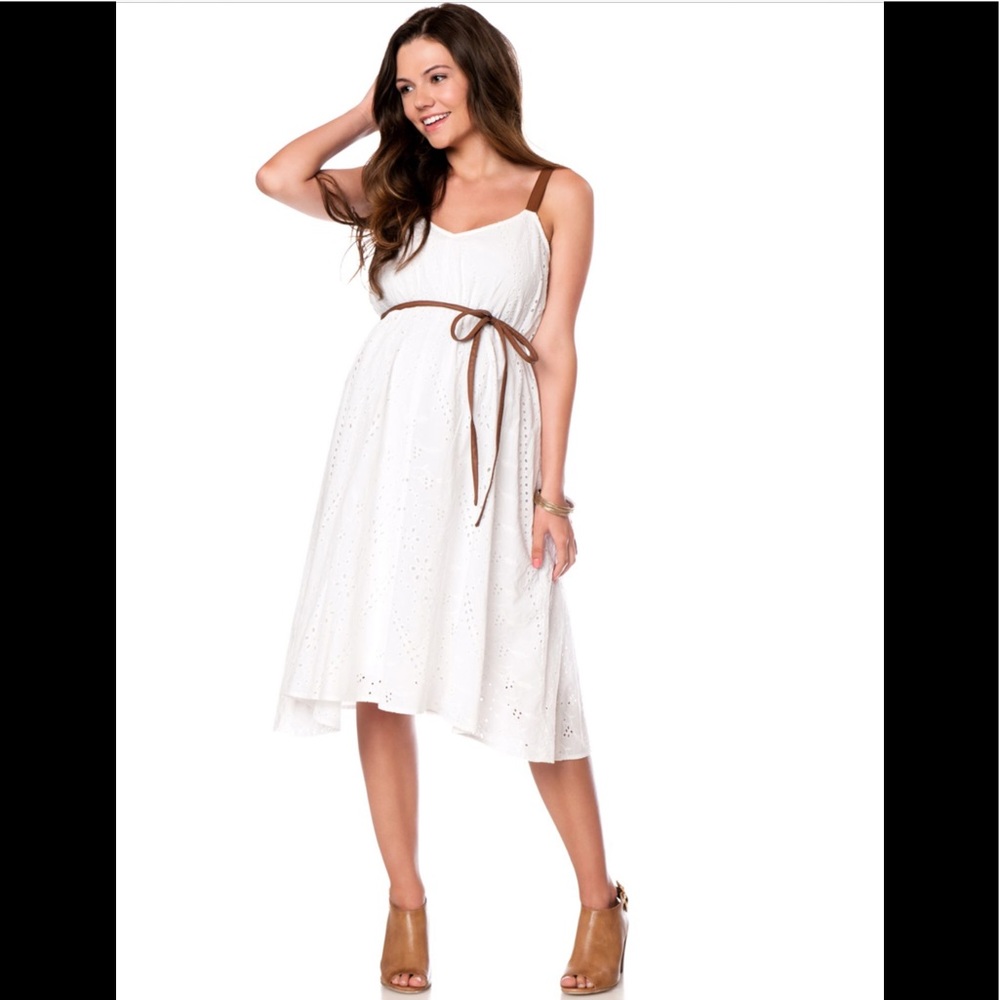 🍼2/$50 Jessica Simpson Maternity Eyelet Dress